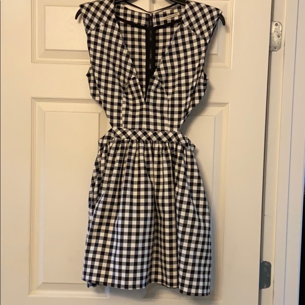 Super hot plaid dress